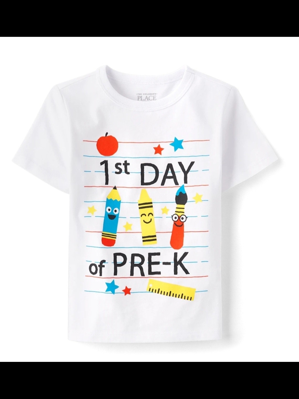 Children's Place '1st Day of Pre-K' Graphic Tee
